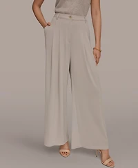 Donna Karan New York Women's Pleated Zip-Fly Pants