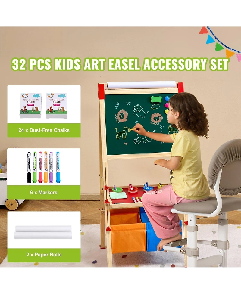 Mecale Kids Trampoline, 5 ft, Enclosure Net, Basketball Hoop & Ball Pit Balls, Indoor/Outdoor, Ages 3