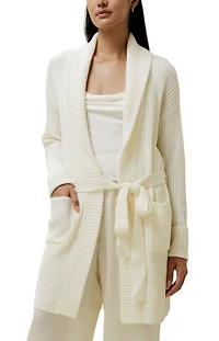 Lilysilk Women's Merino Wool Shawl Collar Cardigan