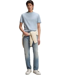 Boss by Hugo Men's Regular-Fit Mercerized-Cotton T-Shirt