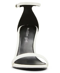 Madden Girl Brazen Two-Piece Stiletto Dress Sandals