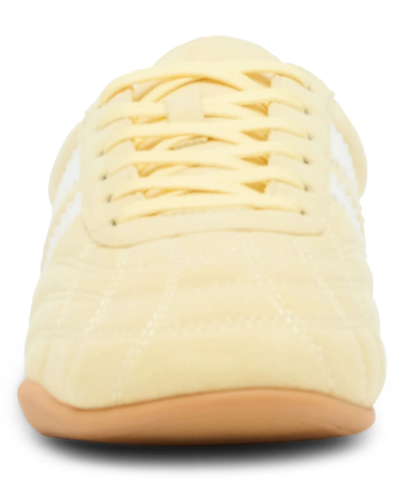 Madden Girl Women's Posh Quilted Lace-Up Sneakers