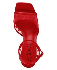 Wild Pair Erynn Dress Embroidered High Heel Sandals, Exclusively at Macy's