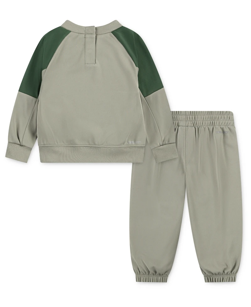 Nike Baby Boys' Lifestyle Essentials Crewneck T-Shirt and Joggers, 2-Piece Set