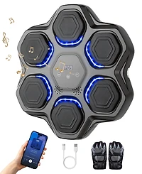 Sugift Music Boxing Machine Gym Fighting Equipment With Gloves