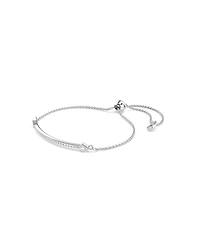 Swarovski Mixed Cuts, Arrow, White, Rhodium Plated Bracelet