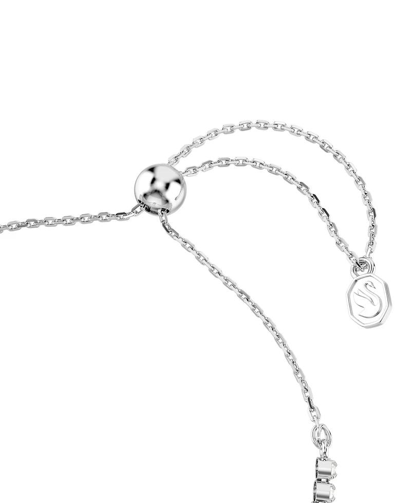 Swarovski Mixed Cuts, Heart with Arrow, White, Rhodium Plated Idyllia Bracelet