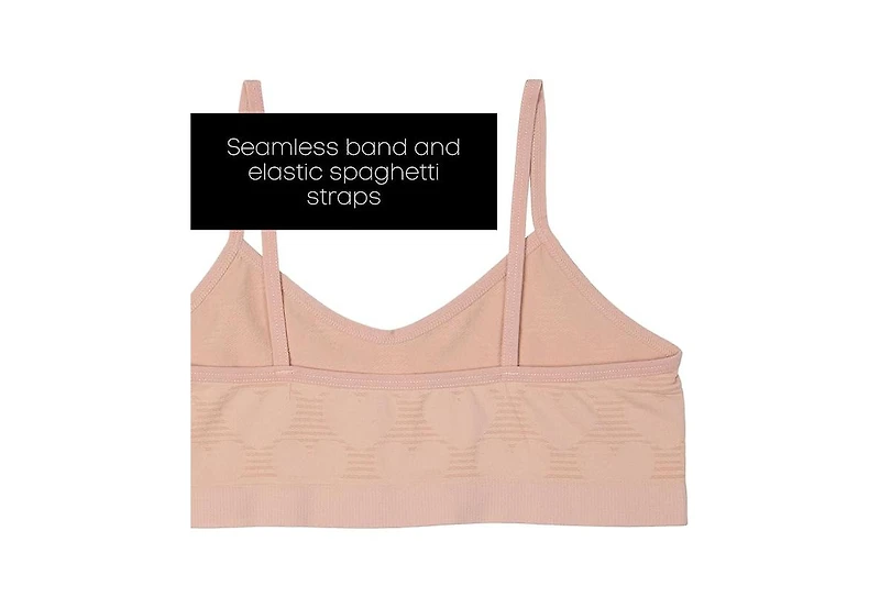 Tahari Girls 4-Pack Seamless Bralette Set
