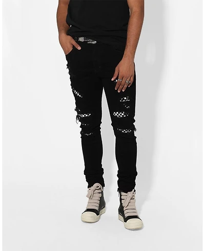 Saint Morta Men's Checks Summum Jeans