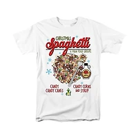 Elf Men'sChristmas Spaghetti T Shirt