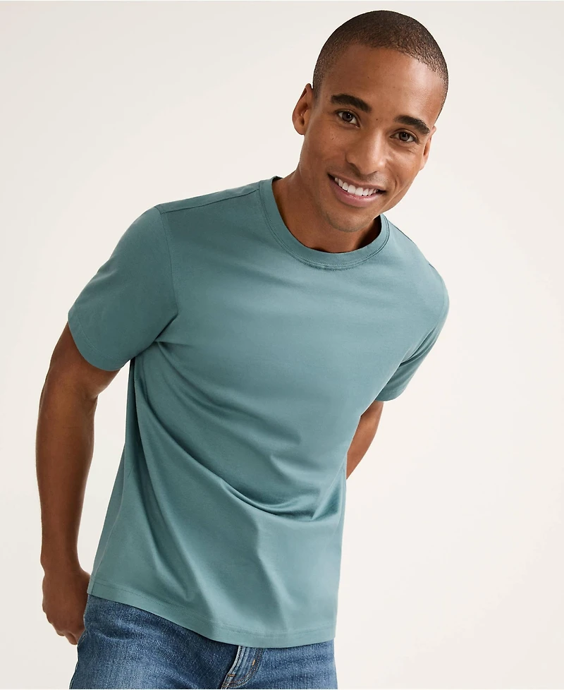 Lands' End Men's Short Sleeve Cotton Supima Tee
