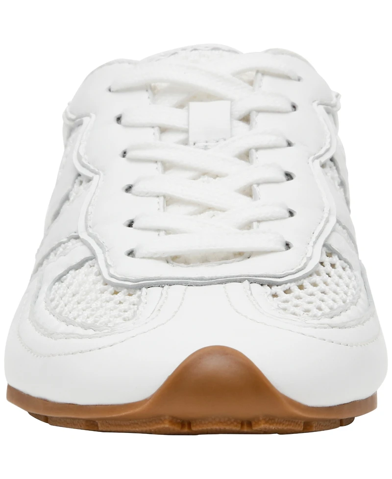Steve Madden Women's Abbi-Mesh Lace-Up Sneakers