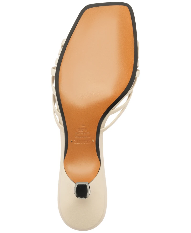 Schutz Women's Tara Mid Kitten Heel Mules