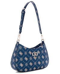 Guess Emelie Logo Top Zip Medium Shoulder Bag