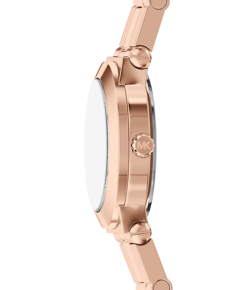 Michael Kors Women's Billie Three-Hand Rose Gold-Tone Stainless Steel Watch, 26mm