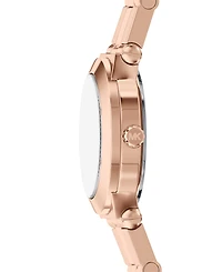 Michael Kors Women's Billie Three-Hand Rose Gold-Tone Stainless Steel Watch, 26mm