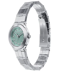 Michael Kors Women's Billie Three-Hand Rose Silver-Tone Stainless Steel Watch, 26mm