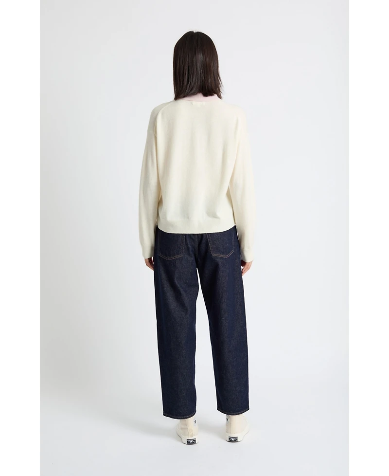 Chinti & Parker Women's Peanuts Polo Sweater