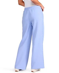 Puma Women's Lace Detail Wide Leg Mid Rise Pants