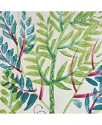 Rlf Home Felicity Tailored 100% Cotton Rod Pocket Lined Window Valance 50" x 15" Multi