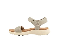 Jbu Women's Ellewood Round Toe Flat Sandals