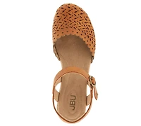 Jbu Women's Vinya Round Toe Wedge Sandals