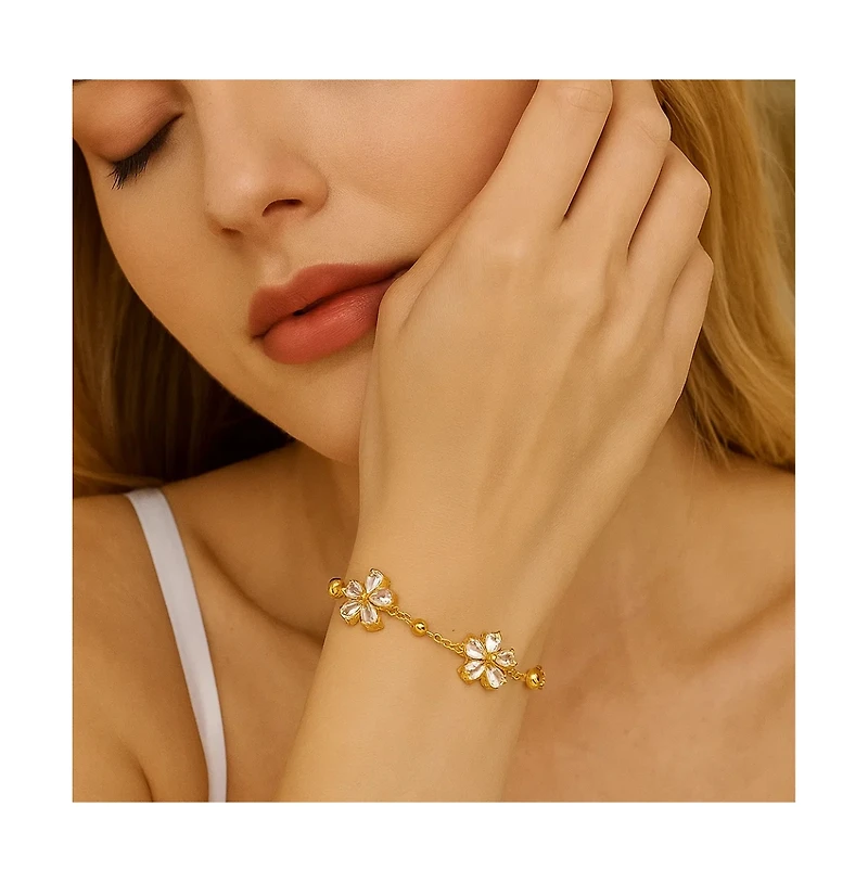 Hollywood Sensation Marisol Crystal Blossom Bracelet