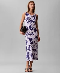 Calvin Klein Women's Printed Sleeveless Dress