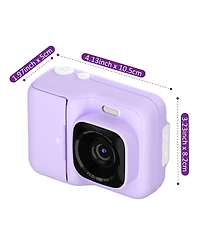Swifint Kids Instant Print Camera, 1080P Digital Camera with 32GB Sd Card & 3 Paper Rolls. Christmas Birthday Gift for 4-10 Year Old Girls Boys.