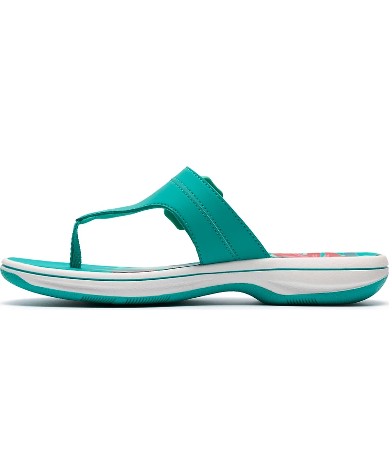 Clarks Women's Breeze Cove Flip Flop Flats