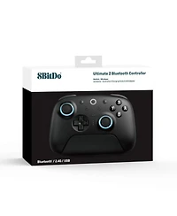 8BitDo Ultimate 2 Bluetooth Controller, Hall Effect Triggers with Charging Dock