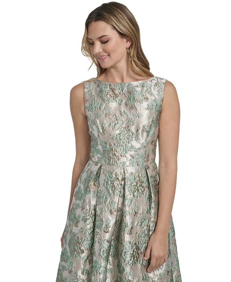 Jessica Howard Women's Boat Neck Cocktail Dress