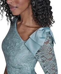 Jessica Howard Women's V-Neck Sheath Gown