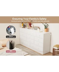 Gaomon 12 Drawer Dresser for Bedroom