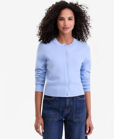 On 34th Women's Crewneck Long-Sleeve Cardigan, Exclusively at Macy's