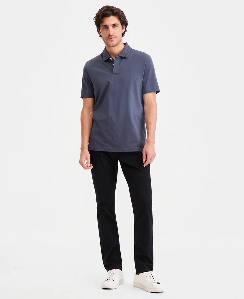 Alfani Men's Regular-Fit Mercerized Polo Shirt, Created for Macy's