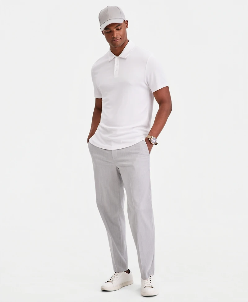 Alfani Men's Alfatech Polo Shirt, Macy's Exclusive