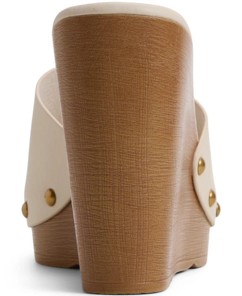 Aldo Women's Grounded Slip-On Wedge Sandals