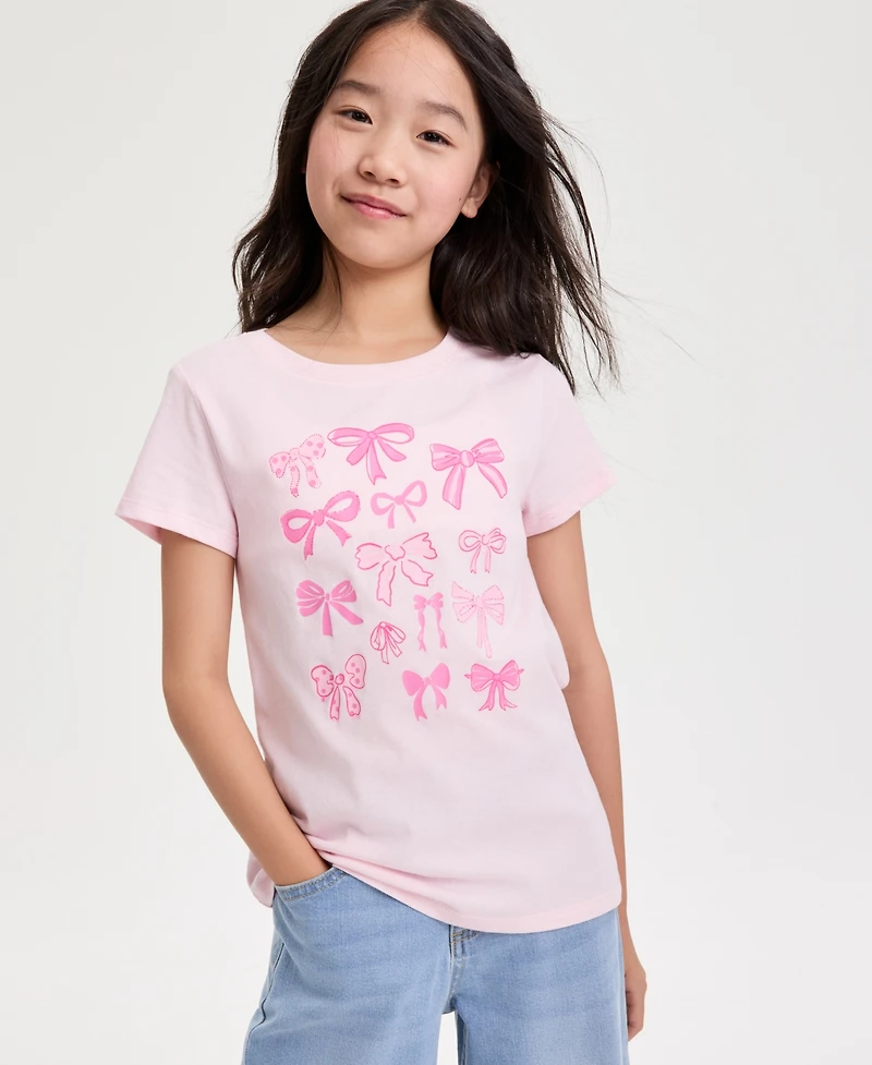 Epic Threads Girls' 5-20 Bows T-Shirt, Macy's Exclusive