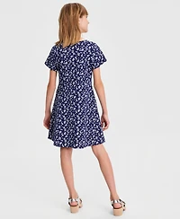 Epic Threads Girls' 5-20 Ditsy Floral-Print Knit Dress, Macy's Exclusive