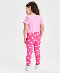 Epic Threads Girls' 12M-5T Heart-Print Leggings, Macy's Exclusive