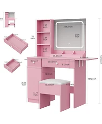 Gaomon Makeup Vanity Lighted Mirror