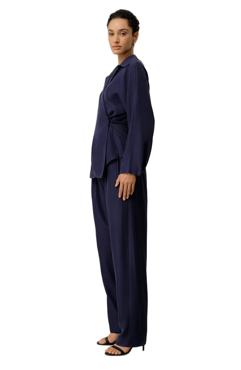 Lilysilk Women's Multipositional Silk Habotai Shirt