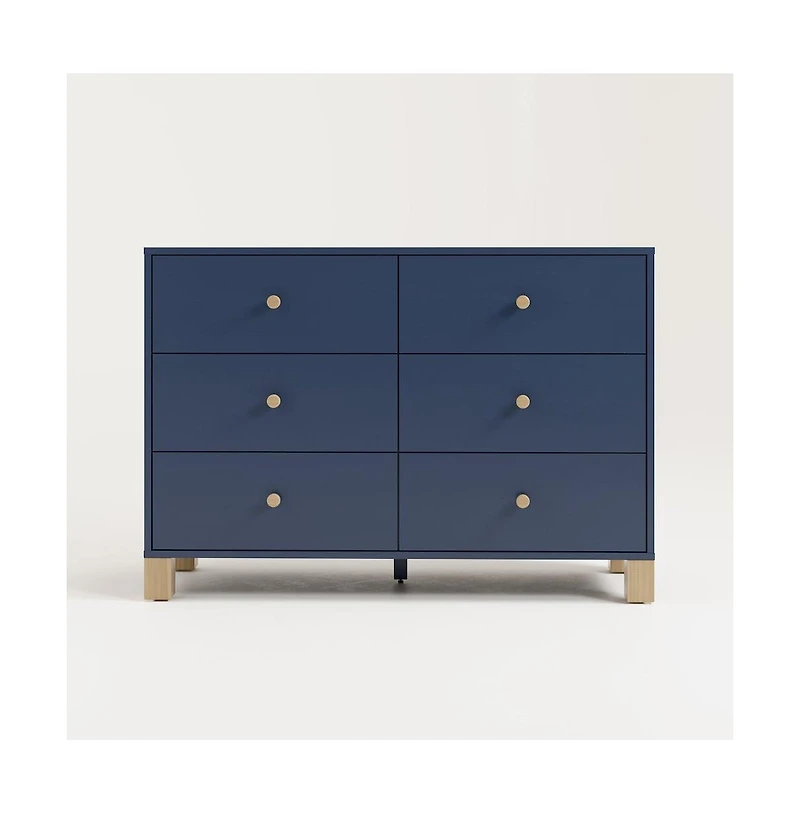 Storkcraft California 6-Drawer Double Dresser