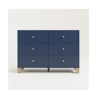Storkcraft California 6-Drawer Double Dresser