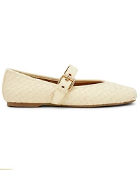Dv Dolce Vita Women's Mulaney Woven Mary Jane Ballet Flats