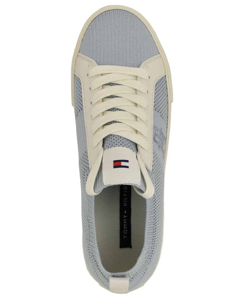 Tommy Hilfiger Women's Ladelis Knit Lace-up Sneaker