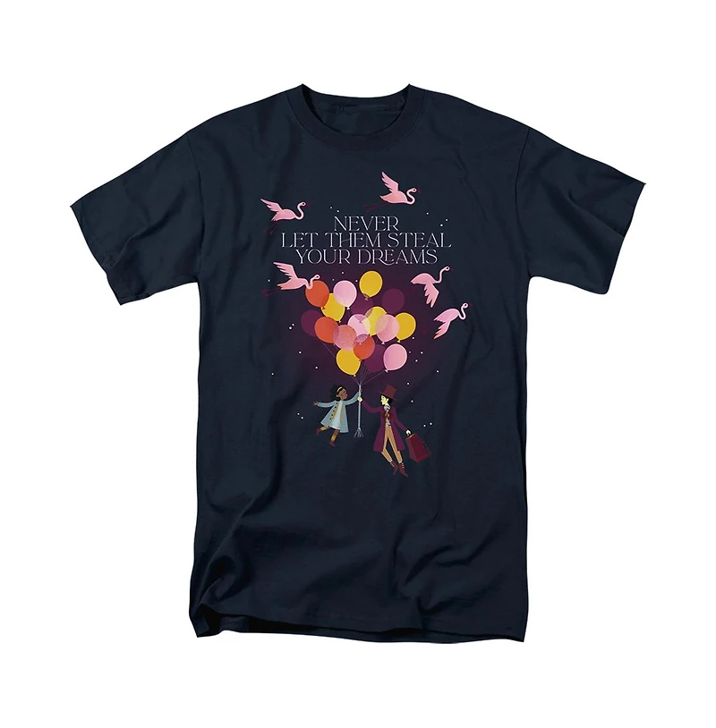 Willy Wonka & The Chocolate Factory Men's And Never Let Them Steal Your Dreams T Shirt