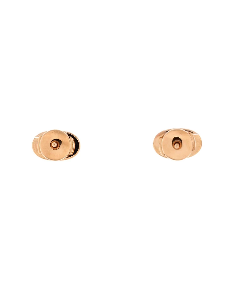 Pre-Owned HERMES Chaine d'Ancre Contour Stud Earrings