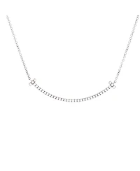 Pre-Owned Tiffany & Co T Smile Pendant Necklace
